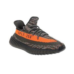 Yeezy Boost  (Adidas) HQ7045 350 V2 Grey/Army Green/Orange- Big Kids Size 4.5